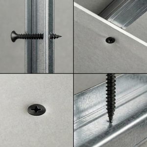 Sraigtai gipso kartono montavimui į metalą - PH2